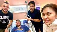 Pops Fernandez brings son to the hospital; thanks people for their prayers