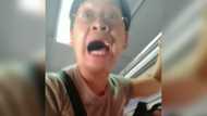 Matandang babae na nagwala sa isang bus dahil umano nasanggi ito, nag-viral online