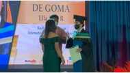 Honor student, emosyonal sa kanyang graduation nang biglang sumulpot ang inang OFW