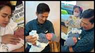 Vic Sotto at Tali, nakipag-bonding sa newborn baby ni Danica Sotto