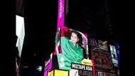 James Reid featured in New York’s Times Square billboard