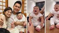 Scottie Thompson, nag-share ng video ng cute na paghalakhak ni Baby Aster