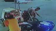 Tricycle driver, nagkunwaring patay matapos banggain ang isang motorsiklo para makaiwas sa kaso
