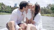 Anne Curtis, Erwan Heussaff and Baby Dahlia back in PH after 1 year