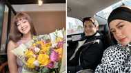 Sue Ramirez, ibinida ang bouquet na natanggap galing kay Javi Benitez