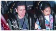 Maine Mendoza & Arjo Atayde’s epic theme park ride pic in Paris goes viral