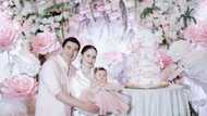 Pics of Jessy Mendiola, Luis Manzano's daughter Rosie’s lovely baptism party warm hearts