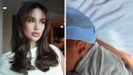 Celeste Cortesi, isinilang na ang first baby nila ng ex-partner na si Jonathan Sterling