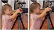 Anne Curtis posts adorable video of Dahlia showing interest in using camera