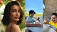 Sarah Lahbati shares glimpse of “slow morning” with sons Zion and Kai