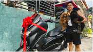 BF na nakatanggap ng mamahaling motorsiklo bilang birthday gift ng GF, viral