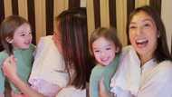 Video of baby Thylane trying to brush Solenn Heussaff's hair goes viral