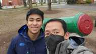 Kuya Kim Atienza bonds with eldest child Jose at Tufts University in the US