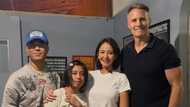Kris Lawrence brings Katrina Halili and Katie to chiropractor; Katrina expresses appreciation