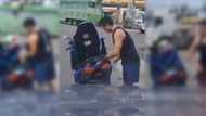 Video ng traffic light na matagal mag green, viral; nagawa pang maligo ng motorista sa tagal ng paghihintay