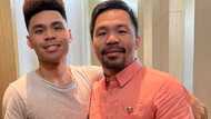 Manny Pacquiao’s son Michael wins in his 1st amateur boxing match