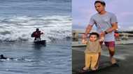 Video of Lilo bravely surfing with Philmar Alipayo stuns netizens