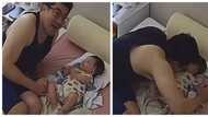 Luis Manzano shows “negotiations” with baby Rosie before leaving for work