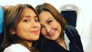 Sharon Cuneta shows off the special gift she received from Kathryn Bernardo