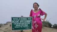 70-anyos na lola, hinangaan pagkatapos maakyat summit ng Mt. Apo
