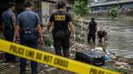 Tatlong lalaki, inaresto matapos ang imbestigasyon sa kaso ng babaeng natagpuan sa maleta
