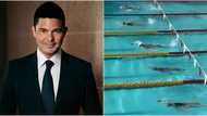 Dingdong Dantes, ibinida ang video ng swimming competition ni Zia