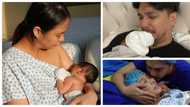 Lovely Abella, Benj Manalo’s emotional moments at the hospital with their baby go viral