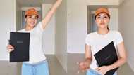 Trina Candaza happily shares glimpses of her new home