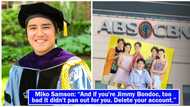 Former G-Mik star Miko Samson expresses gratitude to Kapamilya Network