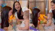 Video of Julia Barretto playing with Iza Calzado's daughter Deia goes viral