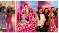 Pauleen Luna takes Tali Sotto for Barbie movie night with relatives