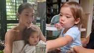 Solenn Heussaff, naging “translator” ni baby Thylane habang nagdadaldal ito