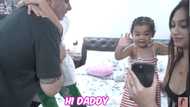 Video ni Bia na napaka-cute na binati si Ray Parks sa video call, viral: "Hi Daddy"