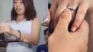 Nakakakilig na proposal sa gitna ng live selling ng isang babae, viral na