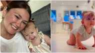 Adorable video of Angelica Panganiban's daughter Baby Bean delights netizens