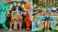 Rocco Nacino posts glimpses of son Ezren's fun and colorful birthday party