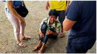 Vendor ng mani, napaiyak matapos matangay ng hold-upper ang kanyang pinaghirapan