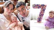 Bagong milestone pics ng baby nina Luis Manzano, Jessy Mendiola na si Isabella Rose, kinagiliwan