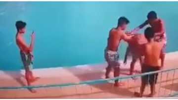 Binatilyong 16 beses na inikot bago ihulog sa pool, nakapanayam ni Tulfo