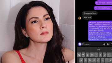 Carmina Villarroel, ipinakita ang convo niya sa nang-scam umano sa kapatid: “My sister deposited 33k”