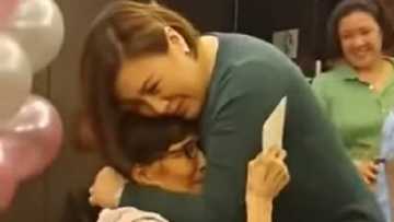 Sharon Cuneta gets emotional while giving birthday gift to 80-year-old fan