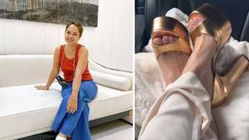 Judy Ann Santos, nawindang sa height niya dahil sa sapatos: "Pang beauty queen"