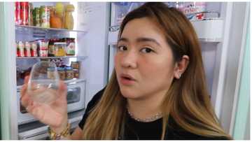 Angeline Quinto, ipinakita ang laman ng kanyang ref; netizens, napa-wow