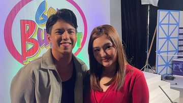 Nash Aguas, Mika Dela Cruz, bumisita sa taping ng bagong season ng "Goin Bulilit"