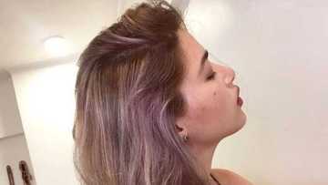 Kylie Padilla flaunts new hair color: “my lavender hair”