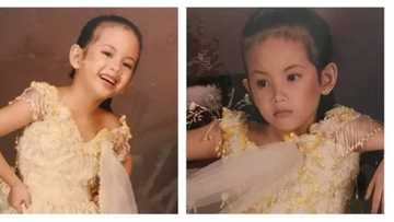 Ang ganda niya kahit nung bata pa siya! Can you guess who this cute little girl is?