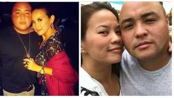 "Before you, life was very gloomy!" Andrea del Rosario to the man who inspires her and makes her happy