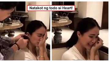 Takot na takot lang! Video of Heart Evangelista getting her ears pierced goes viral