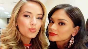 Pia thanks Miss USA for visiting PH