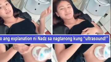 Ultrasound agad? Nadine Lustre explain mode kung ano ang ginagawa sa kanyang tiyan